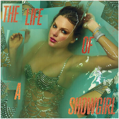 Taylor Swift "The Life of a Showgirl" LP (Orange Glitter VInyl)