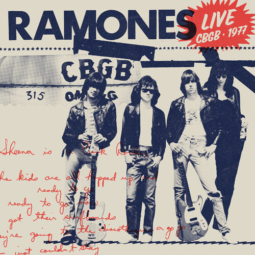 Ramones “Live at CBGB, 1977" LP (RSDBF 2025)