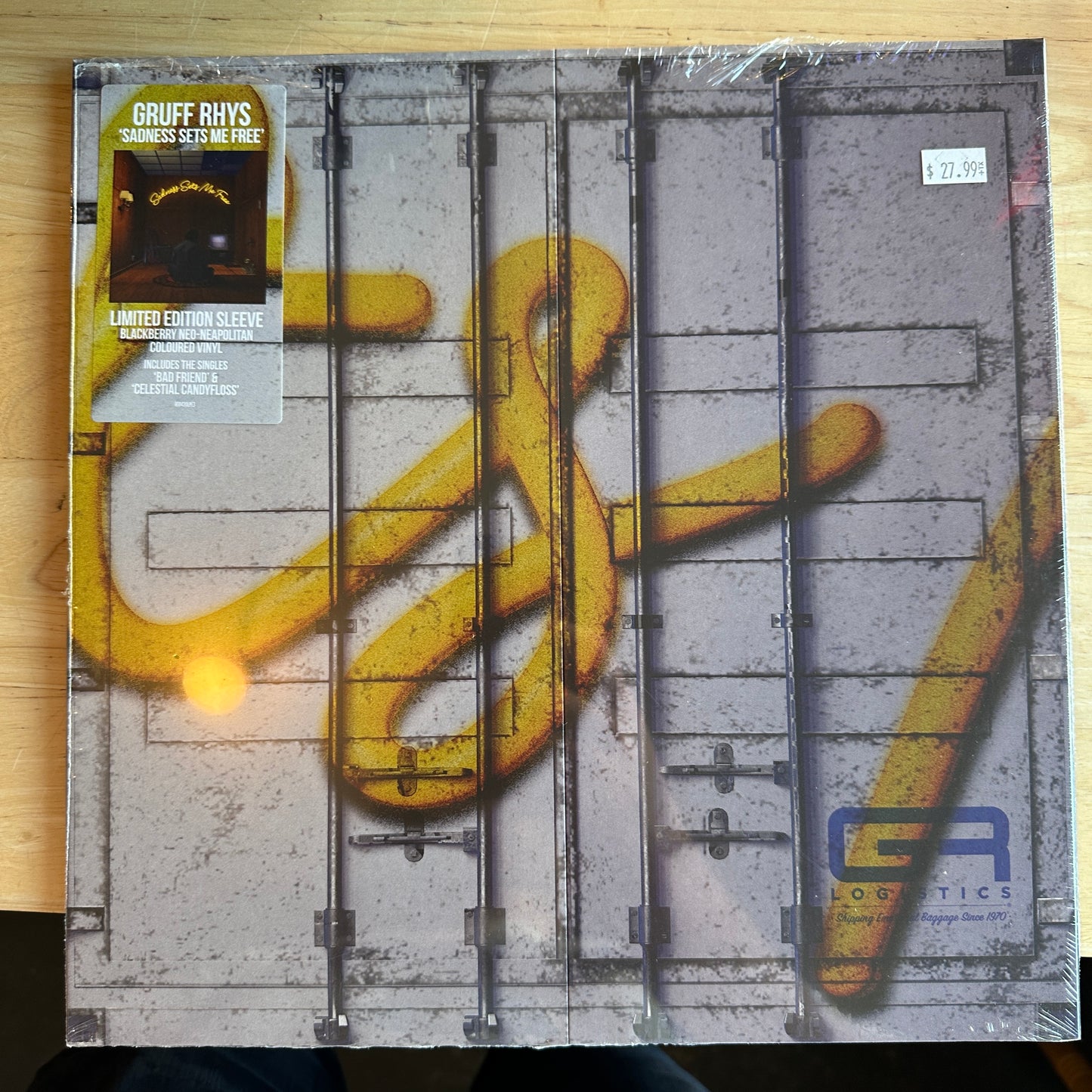 Gruff Rhys "Sadness Sets Me Free" LP