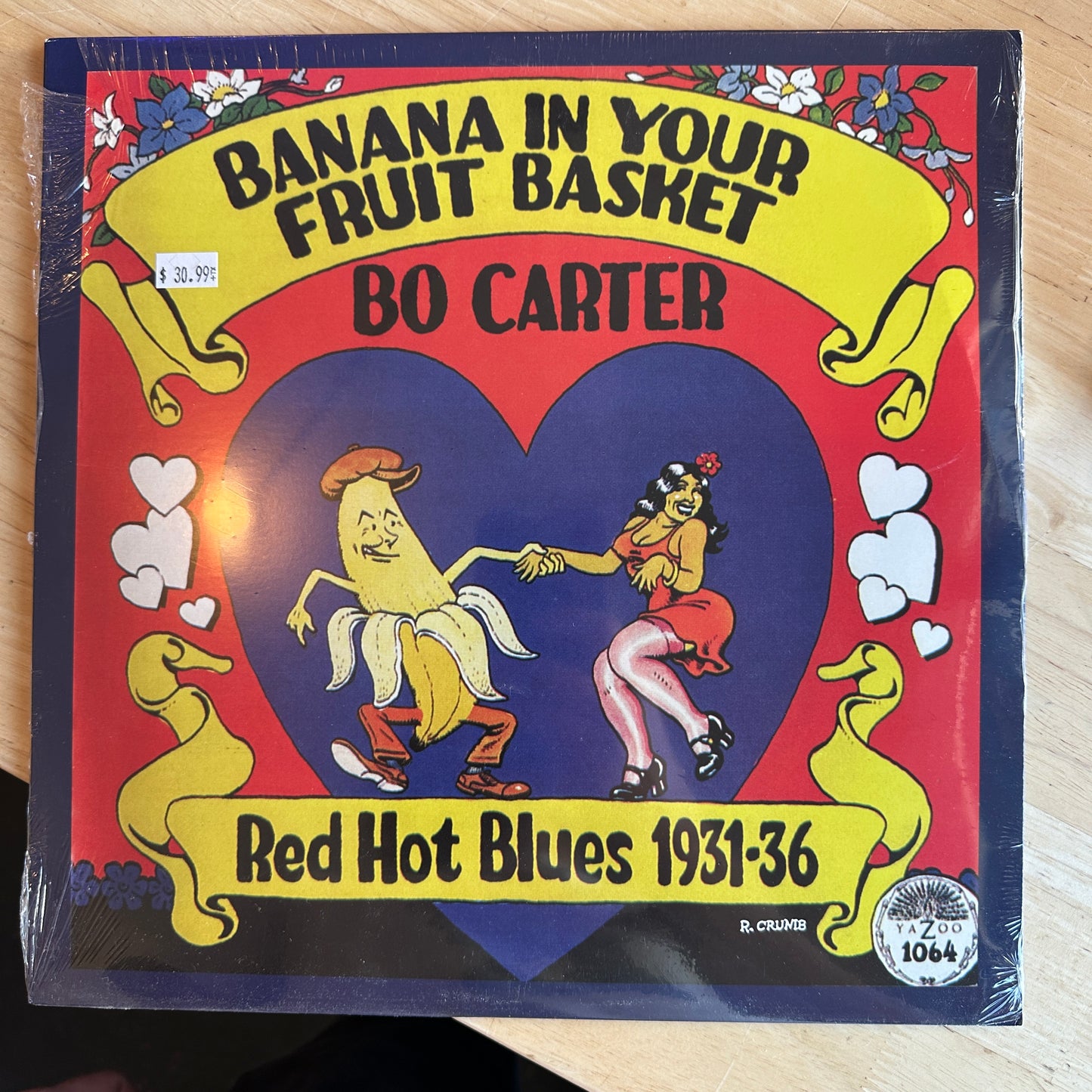Bo Carter "Banana In Your Fruit Basket Red Hot Blues 1931-36" LP