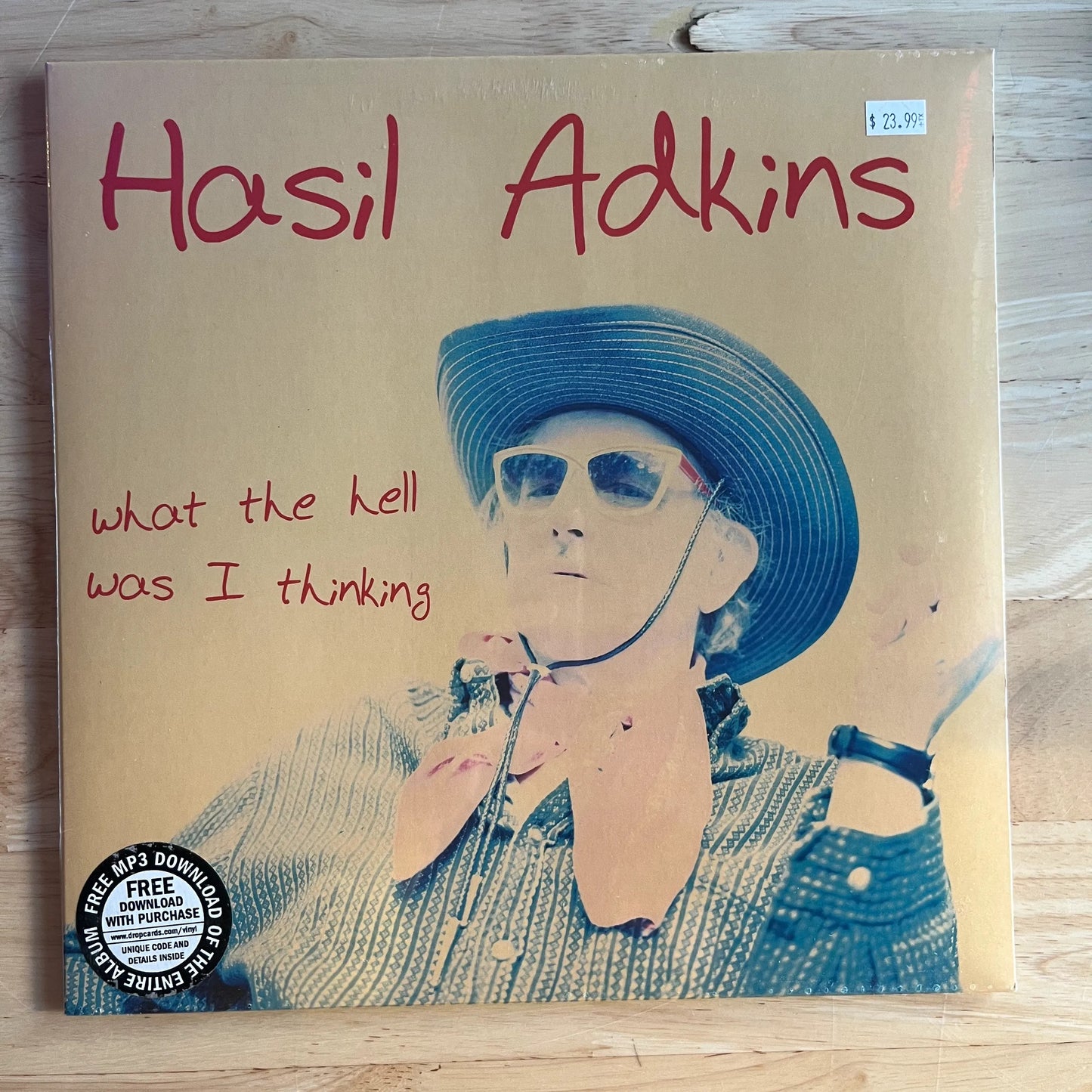 Hasil Adkins "What The Hell Was I Thinking" LP
