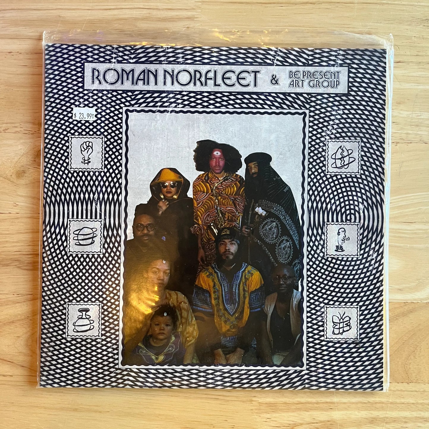 Roman Norfleet and Be Present Art Group "S/T" LP