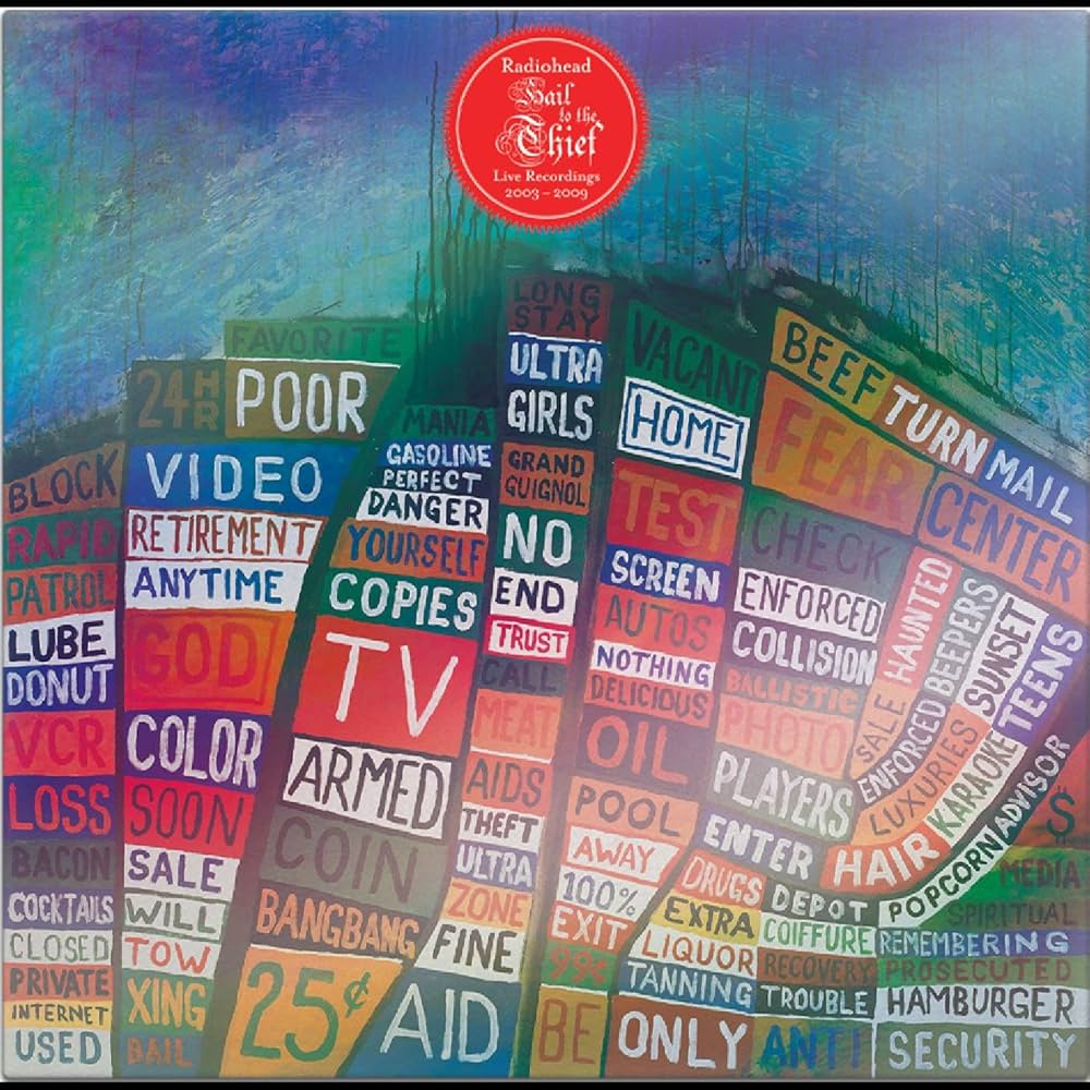 Radiohead "Hail to the Thief Live Recordings 2003-2009" LP (LTD Red Vinyl)