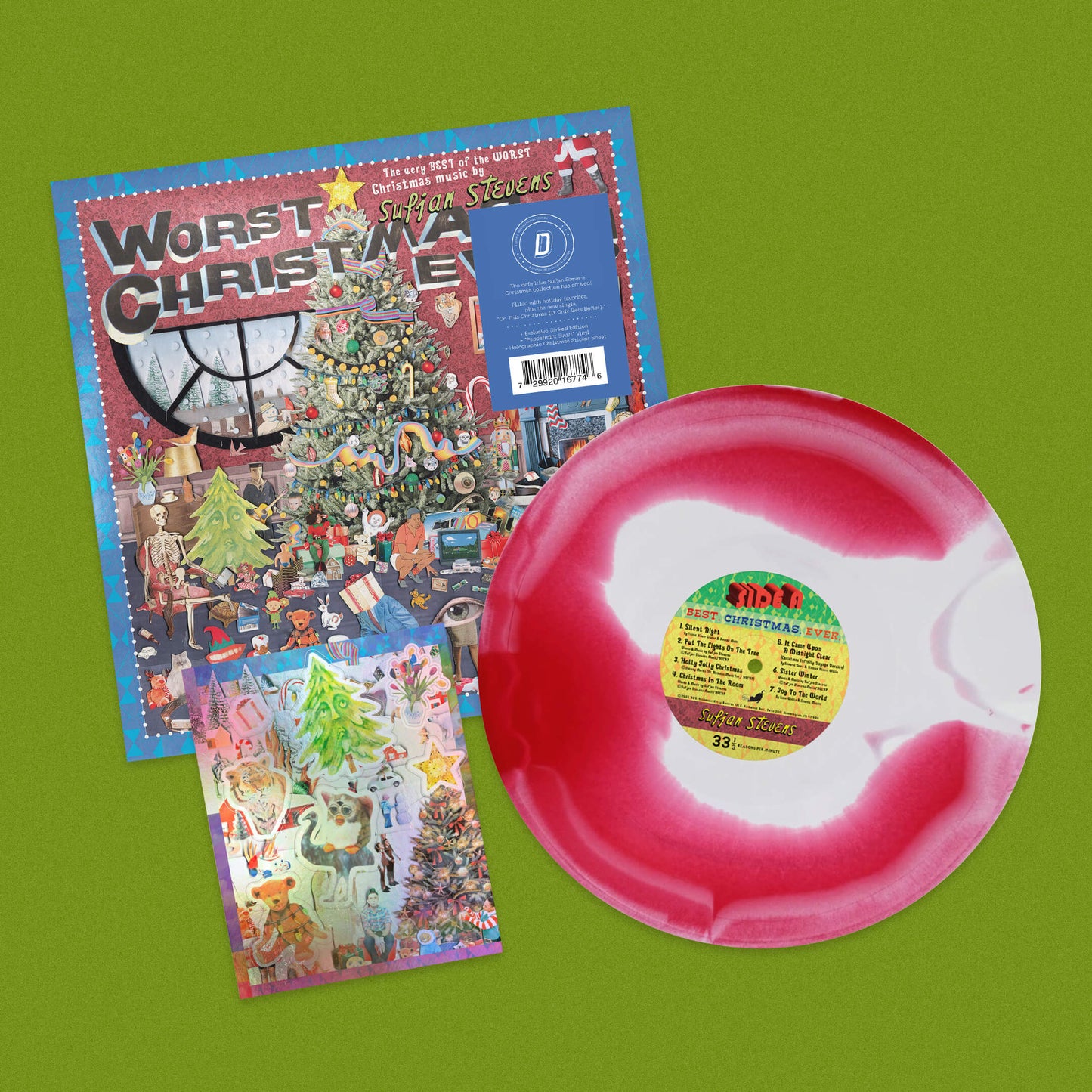 Sufjan Stevens - Worst Christmas Ever! LP (Dinked Edition)