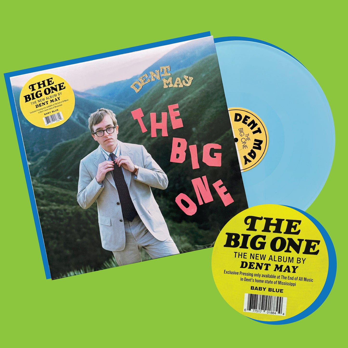 Dent May "The Big One" LP (EoAM Exclusive Baby Blue Vinyl)