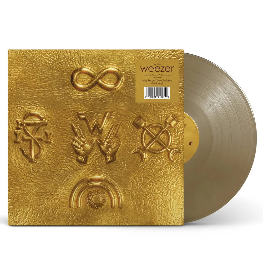 Weezer “Gold Album” LP (IEX Gold Vinyl)