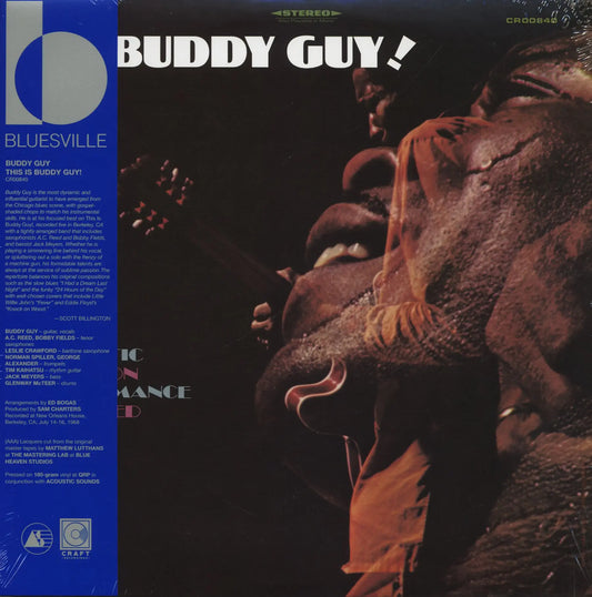 Buddy Guy "This Is Buddy Guy!" LP (Bluesville Reissue)