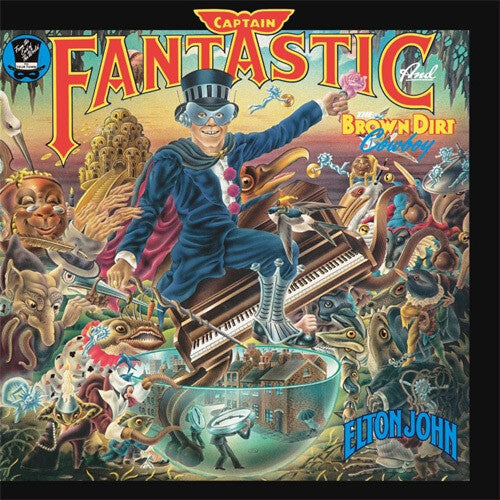 Elton John "Captain Fantastic" LP (2xLP Set on Color Vinyl)