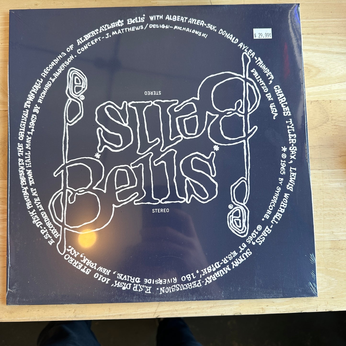Albert Ayler "Bells" LP
