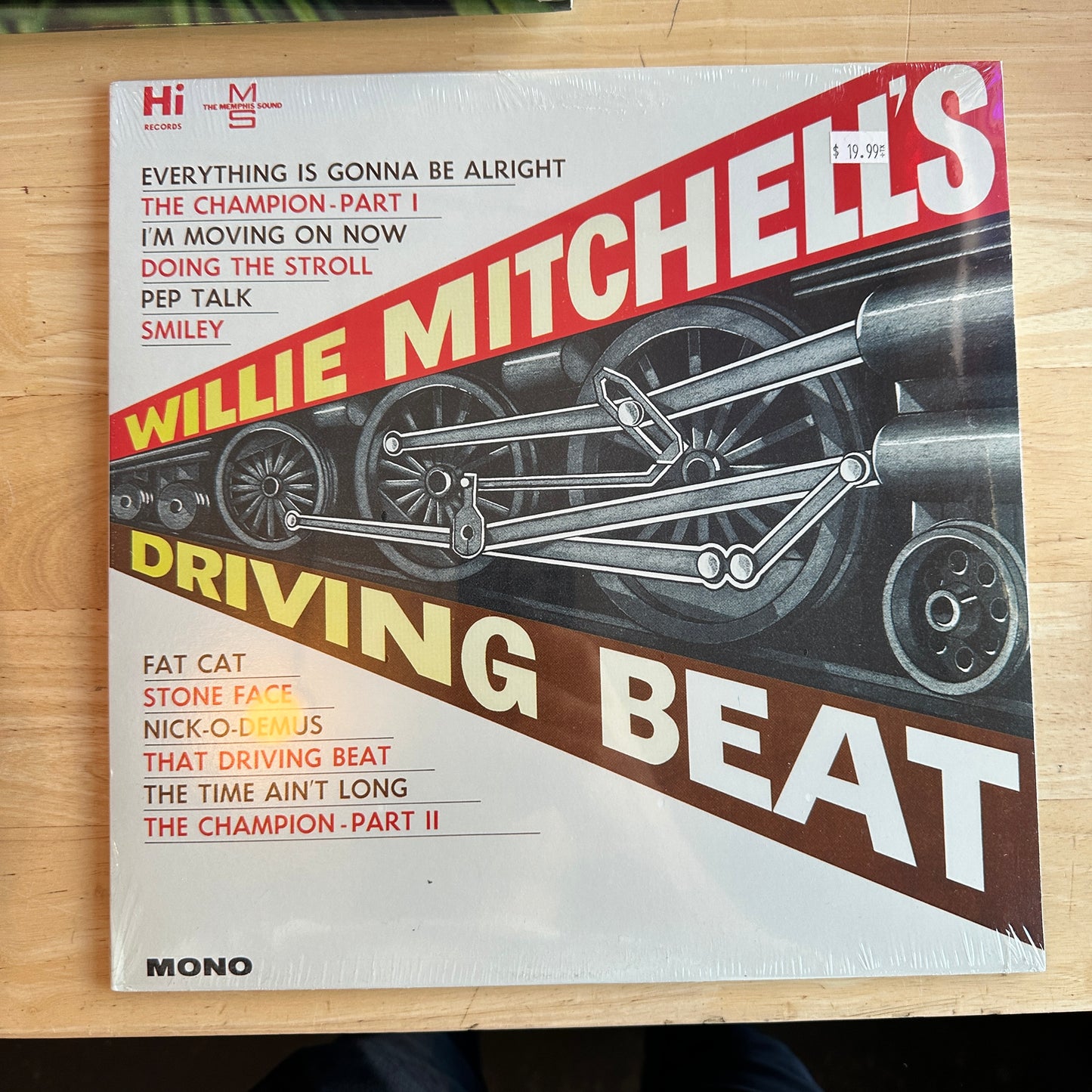 Willie Mitchell "Driving Beat" LP