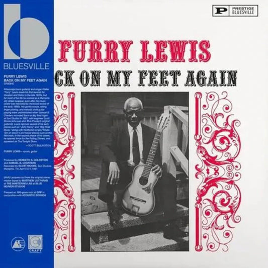 Furry Lewis "Back on My Feet Again" LP (Bluesville Reissue)