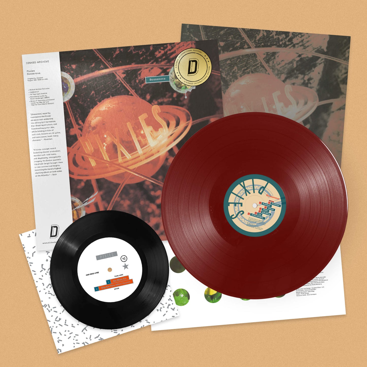 Pixies "Bossanova" LP (+ Bonus 7")