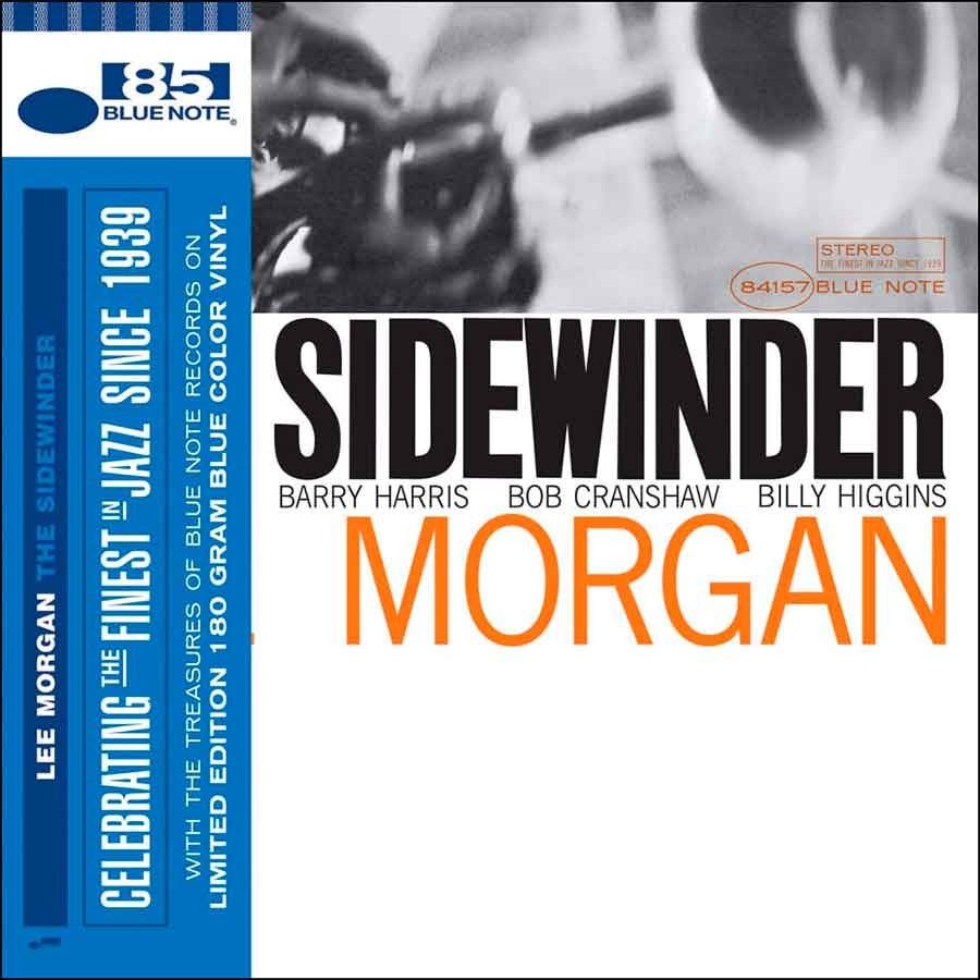 Lee Morgan "The Sidewinder" LP (Blue Note 85 - 180g Blue Vinyl)